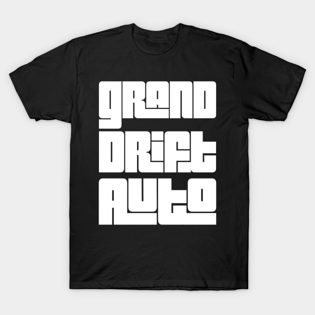 Grand Drift Auto T-Shirt by Shaddowryderz